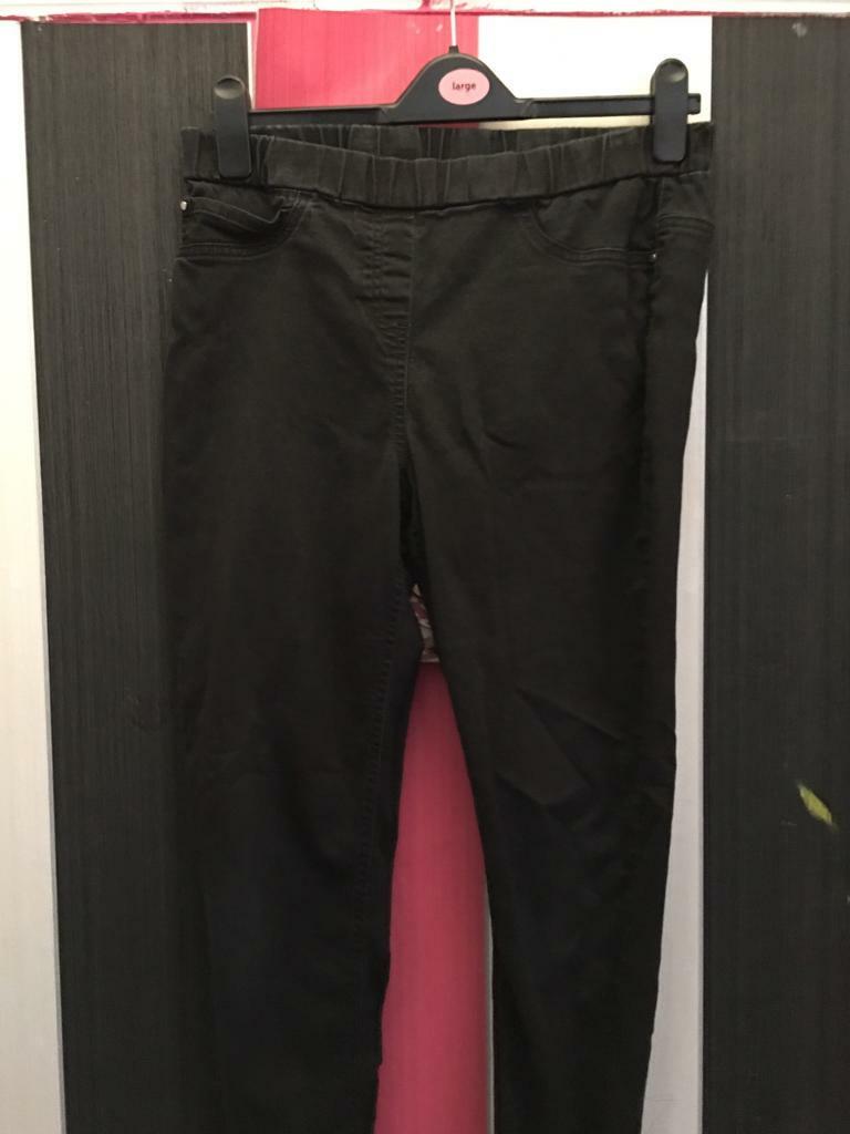 black skinny jeans size 14